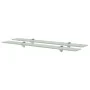 Floating shelves 2 units glass 8 mm 80x20 cm by vidaXL, Shelves and shelves - Ref: Foro24-3051539, Price: 48,76 €, Discount: %