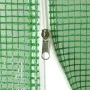 Greenhouse with green steel structure 64 m² 16x4x2 m by vidaXL, Greenhouses - Ref: Foro24-3188067, Price: 653,27 €, Discount: %