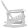 Sillas mecedoras Adirondack 2 pcs HDPE