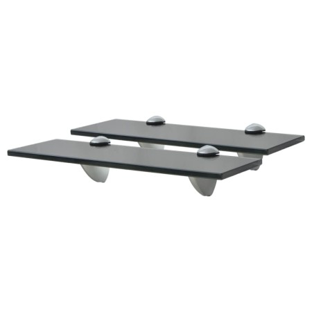 Floating shelves 2 units glass 8 mm 30x20 cm by vidaXL, Shelves and shelves - Ref: Foro24-3051526, Price: 27,78 €, Discount: %