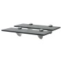 Floating shelves 2 units glass 8 mm 30x20 cm by vidaXL, Shelves and shelves - Ref: Foro24-3051526, Price: 27,78 €, Discount: %