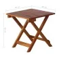 Garden lounger with table and cushion made of solid acacia wood. by vidaXL, Loungers - Ref: Foro24-3061601, Price: 190,09 €, ...