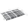 Tumbona de jardín con mesa y cojín madera maciza de acacia de vidaXL, Tumbonas - Ref: Foro24-3061601, Precio: 198,15 €