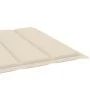 Tumbona de jardín con cojín madera maciza de acacia de vidaXL, Tumbonas - Ref: Foro24-3061331, Precio: 206,66 €, Descuento: %