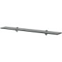 Floating shelves 2 units glass 8 mm 80x10 cm by vidaXL, Shelves and shelves - Ref: Foro24-3051507, Price: 35,62 €, Discount: %