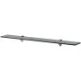 Floating shelves 2 units glass 8 mm 80x10 cm by vidaXL, Shelves and shelves - Ref: Foro24-3051507, Price: 31,34 €, Discount: %