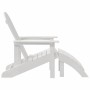 Muebles de lounge para jardín 2 pcs Blanco 74 x 82 x 90cm