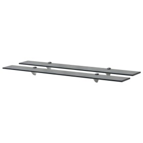 Schwebende Regale 2 Elemente Glas 8 mm 90x20 cm von vidaXL, Regale und Regale - Ref: Foro24-3051532, Preis: 53,64 €, Rabatt: %