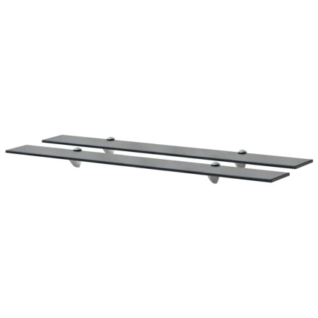 Estantes flotantes 2 unidades vidrio 8 mm 90x20 cm de vidaXL, Estantes y estanterías - Ref: Foro24-3051532, Precio: 53,64 €, ...