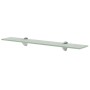 Floating shelves 2 units glass 8 mm 60x10 cm by vidaXL, Shelves and shelves - Ref: Foro24-3051513, Price: 31,30 €, Discount: %
