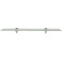 Floating shelves 2 units glass 8 mm 60x10 cm by vidaXL, Shelves and shelves - Ref: Foro24-3051513, Price: 27,73 €, Discount: %