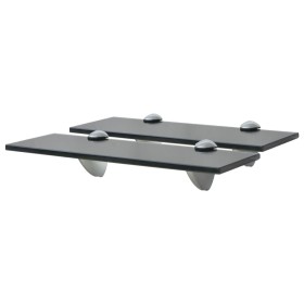 Schweberegale 2 Einheiten Glas 8 mm 30x10 cm von vidaXL, Regale und Regale - Ref: Foro24-3051502, Preis: 22,94 €, Rabatt: %