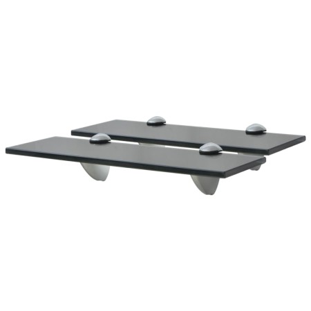 Schweberegale 2 Einheiten Glas 8 mm 30x10 cm von vidaXL, Regale und Regale - Ref: Foro24-3051502, Preis: 22,94 €, Rabatt: %