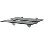 Estantes flotantes 2 unidades vidrio 8 mm 30x10 cm de vidaXL, Estantes y estanterías - Ref: Foro24-3051502, Precio: 22,65 €