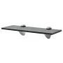 Floating shelves 2 units glass 8 mm 30x10 cm by vidaXL, Shelves and shelves - Ref: Foro24-3051502, Price: 23,91 €, Discount: %