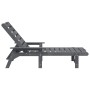 Muebles de lounge para jardín 2-persona 2 pcs Gris Claro