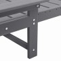 Muebles de lounge para jardín 2-persona 2 pcs Gris Claro