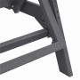 Muebles de lounge para jardín 2-persona 2 pcs Gris Claro