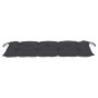 2-seater garden bench in gray eucalyptus wood and 120 cm cushion by vidaXL, garden benches - Ref: Foro24-3061038, Price: 192,...