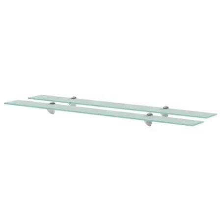Schweberegale 2 Einheiten Glas 8 mm 100x20 cm von vidaXL, Regale und Regale - Ref: Foro24-3051525, Preis: 52,68 €, Rabatt: %