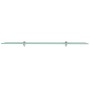 Floating shelves 2 units glass 8 mm 100x20 cm by vidaXL, Shelves and shelves - Ref: Foro24-3051525, Price: 53,78 €, Discount: %