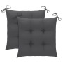 Gartenstühle und Tisch mit Kissen aus massivem Akazienholz von vidaXL, Gartensets - Ref: Foro24-3061290, Preis: 150,95 €, Rab...