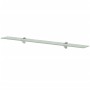Floating shelves 2 units glass 8 mm 90x10 cm by vidaXL, Shelves and shelves - Ref: Foro24-3051516, Price: 38,10 €, Discount: %