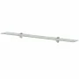 Floating shelves 2 units glass 8 mm 90x10 cm by vidaXL, Shelves and shelves - Ref: Foro24-3051516, Price: 37,35 €, Discount: %