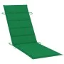 Garden lounger with table and cushion in solid acacia wood by vidaXL, Loungers - Ref: Foro24-3061592, Price: 192,11 €, Discou...
