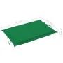 Garden lounger with table and cushion in solid acacia wood by vidaXL, Loungers - Ref: Foro24-3061592, Price: 192,11 €, Discou...