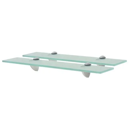 Schwebende Regale 2 Elemente Glas 8 mm 50x10 cm von vidaXL, Regale und Regale - Ref: Foro24-3051496, Preis: 32,37 €, Rabatt: %