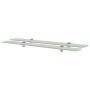 Floating shelves 2 units glass 8 mm 80x10 cm by vidaXL, Shelves and shelves - Ref: Foro24-3051515, Price: 31,33 €, Discount: %