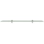 Floating shelves 2 units glass 8 mm 80x10 cm by vidaXL, Shelves and shelves - Ref: Foro24-3051515, Price: 31,33 €, Discount: %