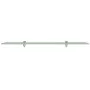 Floating shelves 2 units glass 8 mm 80x10 cm by vidaXL, Shelves and shelves - Ref: Foro24-3051515, Price: 31,96 €, Discount: %