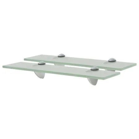 Schwebende Regale 2 Elemente Glas 8 mm 40x10 cm von vidaXL, Regale und Regale - Ref: Foro24-3051511, Preis: 25,64 €, Rabatt: %