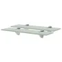 Floating shelves 2 units glass 8 mm 40x10 cm by vidaXL, Shelves and shelves - Ref: Foro24-3051511, Price: 25,64 €, Discount: %