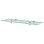 Estantes flotantes 2 unidades vidrio 8 mm 80x20 cm de vidaXL, Estantes y estanterías - Ref: Foro24-3051523, Precio: 51,30 €, ...