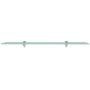 Estantes flotantes 2 unidades vidrio 8 mm 80x20 cm de vidaXL, Estantes y estanterías - Ref: Foro24-3051523, Precio: 51,30 €, ...