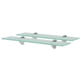 Estantes flotantes 2 unidades vidrio 8 mm 50x20 cm de vidaXL, Estantes y estanterías - Ref: Foro24-3051520, Precio: 37,57 €, ...