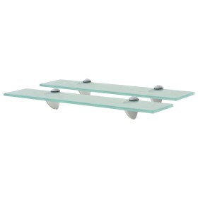 Schweberegale 2 Einheiten Glas 8 mm 50x20 cm von vidaXL, Regale und Regale - Ref: Foro24-3051520, Preis: 38,36 €, Rabatt: %