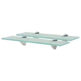 Estantes flotantes 2 unidades vidrio 8 mm 40x20 cm de vidaXL, Estantes y estanterías - Ref: Foro24-3051519, Precio: 30,82 €, ...