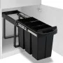 Removable trash can in kitchen cabinet soft close 36 L by vidaXL, Garbage cans and trash cans - Ref: Foro24-51180, Price: 92,...