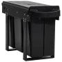 Removable trash can in kitchen cabinet soft close 36 L by vidaXL, Garbage cans and trash cans - Ref: Foro24-51180, Price: 92,...