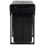 Removable trash can in kitchen cabinet soft close 36 L by vidaXL, Garbage cans and trash cans - Ref: Foro24-51180, Price: 92,...