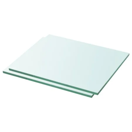 Estantes 2 unidades panel de vidrio transparente 30x20 cm de vidaXL, Estantes y estanterías - Ref: Foro24-3051549, Precio: 20...