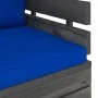 Gartensessel mit Kissen aus Kiefernholz von vidaXL, Modulare Sofas für den Außenbereich - Ref: Foro24-3061729, Preis: 93,57 €...