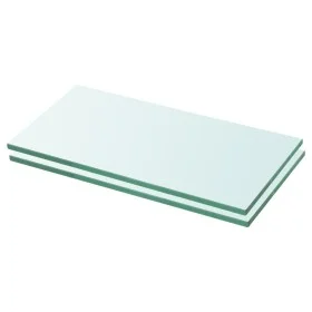 Estantes 2 unidades panel de vidrio transparente 20x30 cm de vidaXL, Estantes y estanterías - Ref: Foro24-3051546, Precio: 18...