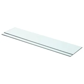 Regale 2 Einheiten transparente Glasscheibe 70x15 cm von vidaXL, Regale und Regale - Ref: Foro24-3051568, Preis: 27,16 €, Rab...