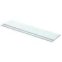 Estantes 2 unidades panel de vidrio transparente 70x15 cm de vidaXL, Estantes y estanterías - Ref: Foro24-3051568, Precio: 26...