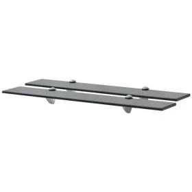 Floating shelves 2 units glass 8 mm 70x10 cm by vidaXL, Shelves and shelves - Ref: Foro24-3051506, Price: 31,86 €, Discount: %